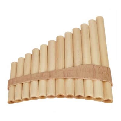 HORA Alto Pan Flute - 12 Pipes - Maple Wood - Handmade in Romania image 3