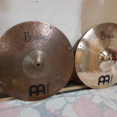 Meinl 14" Byzance Brilliant Fast Hi-Hat (Pair) image 2