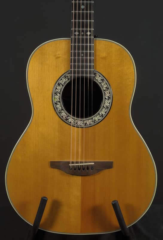 Vintage 1974 Ovation 1114-4 Folklore Model Acoustic Guitar image 1