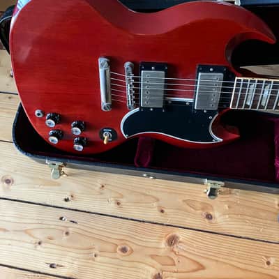 Gibson Gibson SG 1961 VOS Standard Custom Shop 2010 2010 - cherry red VOS image 4