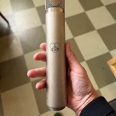 AKG C 12 Large Diaphragm Multipattern Tube Condenser Microphone 1950s - Silver image 5