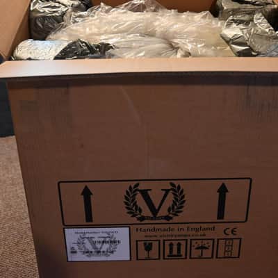 Victory Amps V140 The Super Duchess MKII 96-Watt Guitar Amp Head and Matching 2x12 Cabinet 2025 - Present - Cream image 3