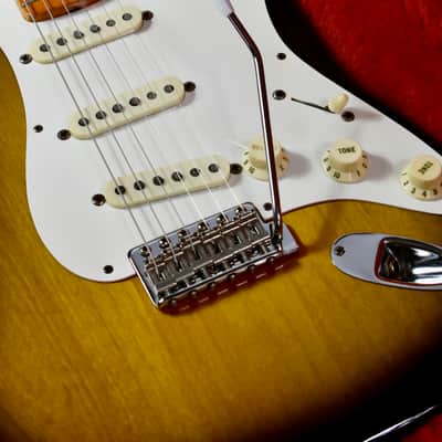 1984 Fender Fullerton American Vintage ’57 Stratocaster Reissue 2-Tone Sunburst w/OHC, AVRI, 1957 image 15