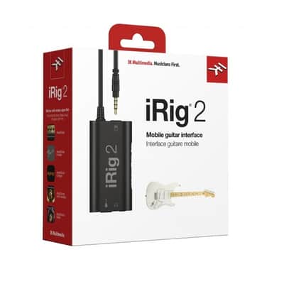 IK Multimedia iRig 2 - Guitar Interface for iPhone, iPad, iPod Touch, Mac, and Android image 1