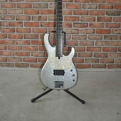 Modulus Funk Unlimited FU4 Flea FB4 Bass 2000 Silver Sparkle Lane Poor Aguilar OPB-1 image 5
