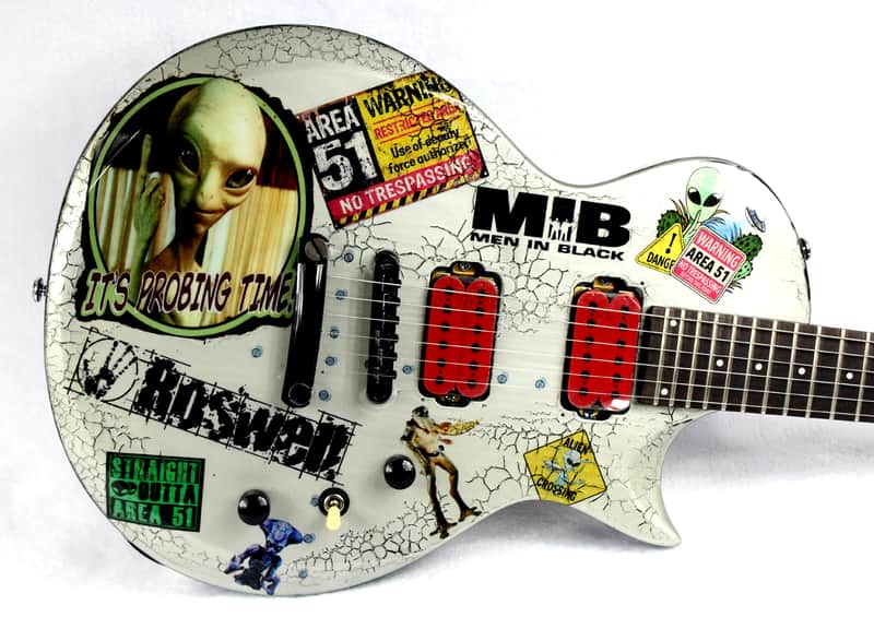 Custom Painted, Upgraded and Relic'ed ESP LTD EC-10 Electric Guitar image 1