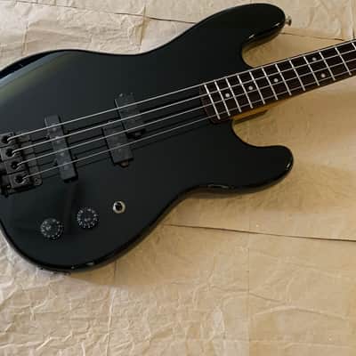 Lado Hawk series P-J bass 80s 90s - Black Good Condition with GigBag image 3