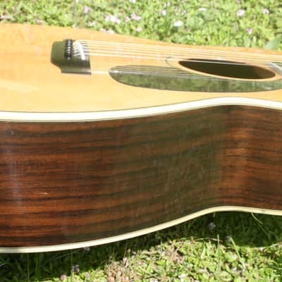 Morris F30 OOO size Guitar MIJ Circa 1980 Natural+ Hard Case image 15