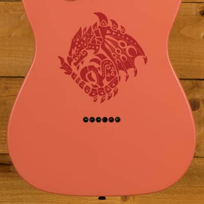 Fender Monster Hunter Rathalos Telecaster - Rosewood - Rathalos Red image 4