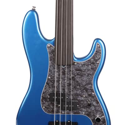 Fender Tony Franklin Fretless Precision Bass Lake Placid Blue image 6