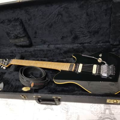 Ernie Ball Music Man Axis 1994 Gloss Black Rare Matching Headstock One Owner Never Played NICE! image 4