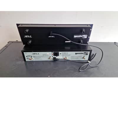 Gemini MPX-3 - DJ Equipment - Black - Excellent image 8