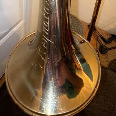 Reynolds TO58 Medalist Trombone 1962 W/ Samsonite Hard Case PLAYER image 11