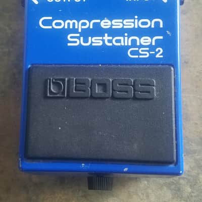 BOSS CS-2 Compression Sustainer 1986 Guitar Pedal Made in Japan Excellent Cond. image 1