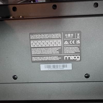 Moog Messenger 32-Key Monophonic Synthesizer 2025 - Present - Black image 3
