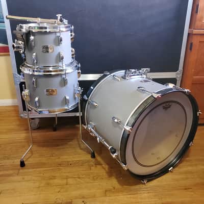 Pearl Export Series Drumset Portable Kit Grey Drumkit Excellent Conditions image 3