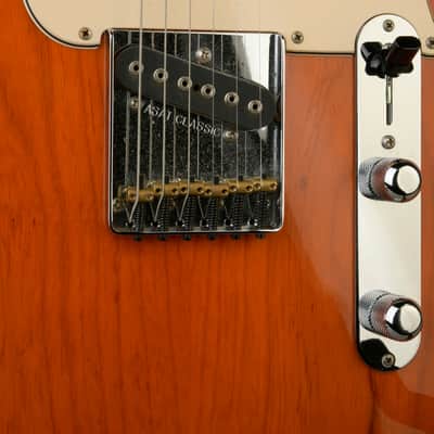 G&L USA ASAT Classic Bluesboy 90 2013 - Clear Orange image 4