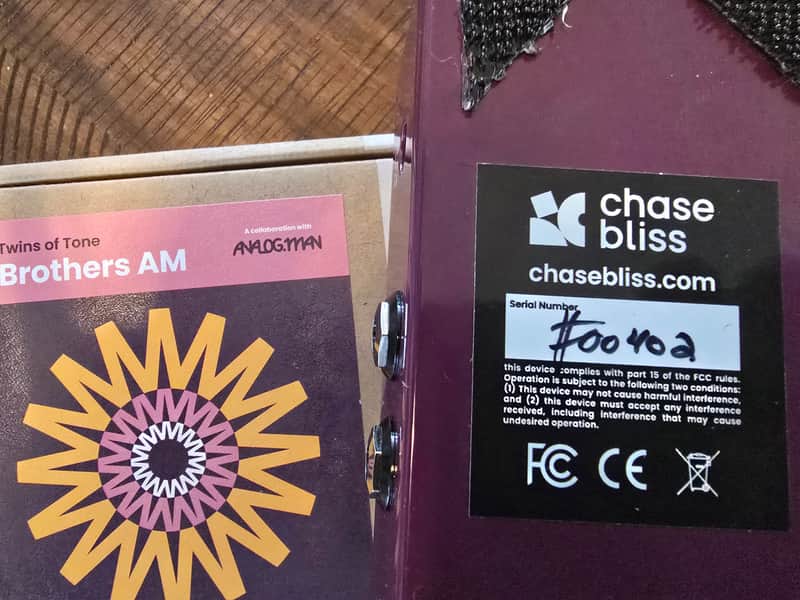 Chase Bliss Audio Brothers AM