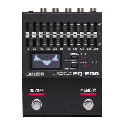 Boss EQ-200 Graphic Equalizer Effects Pedal image 1