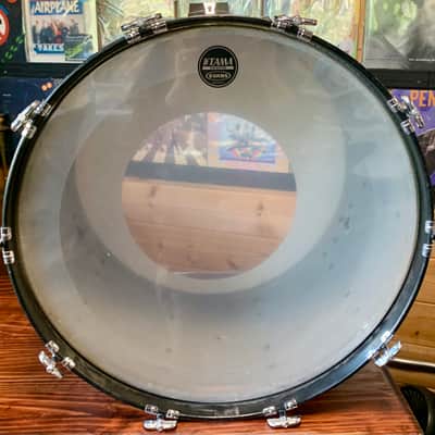Rogers 14 x22” Jet Black Bass Drum - Vintage 70's Era - Good Condition image 13
