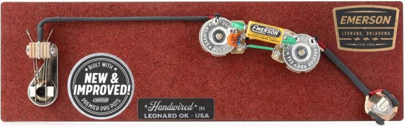 Emerson Custom Prewired Kit for Fender Jazzmaster image 1