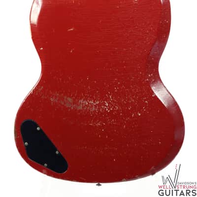 1965 Gibson EB-0 - Cardinal Red image 6