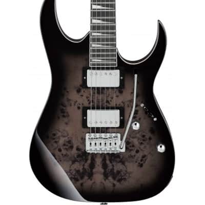 Ibanez GRG220PA1-BKB Transparent Brown Black Burst image 3