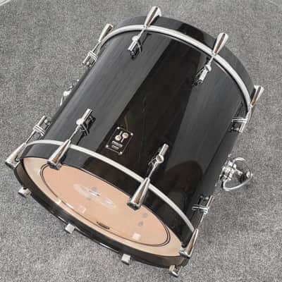 Used Sonor Prolite 5pc Drum Set Piano Black Lacquer - Very Good image 10