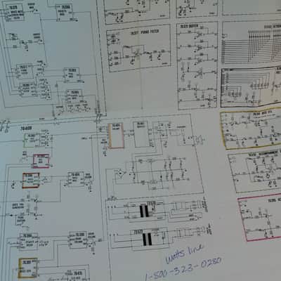 GEM Organ Schematics, models F10, H300, H400 H6000, H7000, Wizard 315, 321 1970s image 15