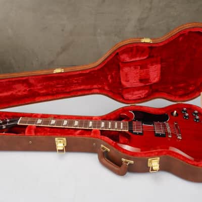 2023 Gibson SG Standard '61 Reissue Cherry Electric Guitar w/ OHS Case #58898 image 3