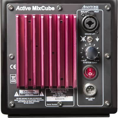 Avantone Pro AB MixCube 5.25" Powered Studio Monitor Pair image 3