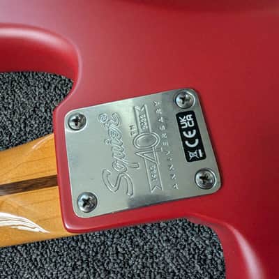 Modded Squier 40th Anniversary Vintage Edition Precision Bass Classic Vibe 70s Neck image 6