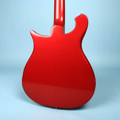 1982 Rickenbacker 620/12 String Electric Guitar Red image 6