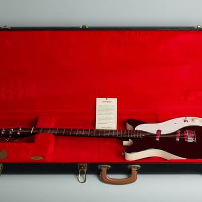 Jerry Jones Neptune Shorthorn Semi-Hollow Body Electric Guitar (2009), ser. #098631, original black hard shell case. image 10