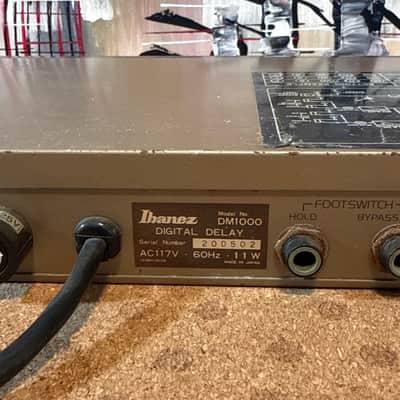 Vintage Ibanez Japan DM-1000 Digital Delay Rack Mount Guitar PA Effects Japan image 10