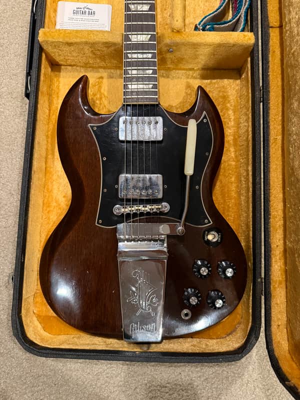 1970 Gibson SG Standard "Large Guard" with Maestro Vibrola image 1
