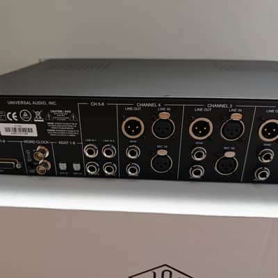 Universal Audio 4-710d 4-Channel Microphone Preamp 2010 - Present - SIlver 4710 image 9