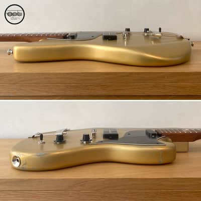 OPT Guitars | Pennod 1 | JM Style | Random Relic | Satin Sleek | Shock Gold / Blue with 3-Ply Black Guard - CUSTOM ORDER ONLY image 5