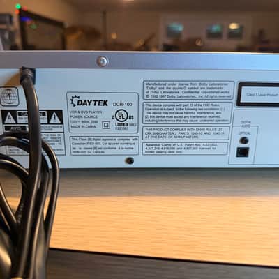 Daytek DCR‑100 VHS And DVD Player Combo | Tested Working | Fully Cleaned | Rare image 9