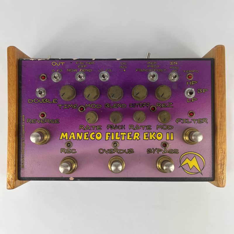 Maneco Filter Eko II Delay/Looper Pedal image 1