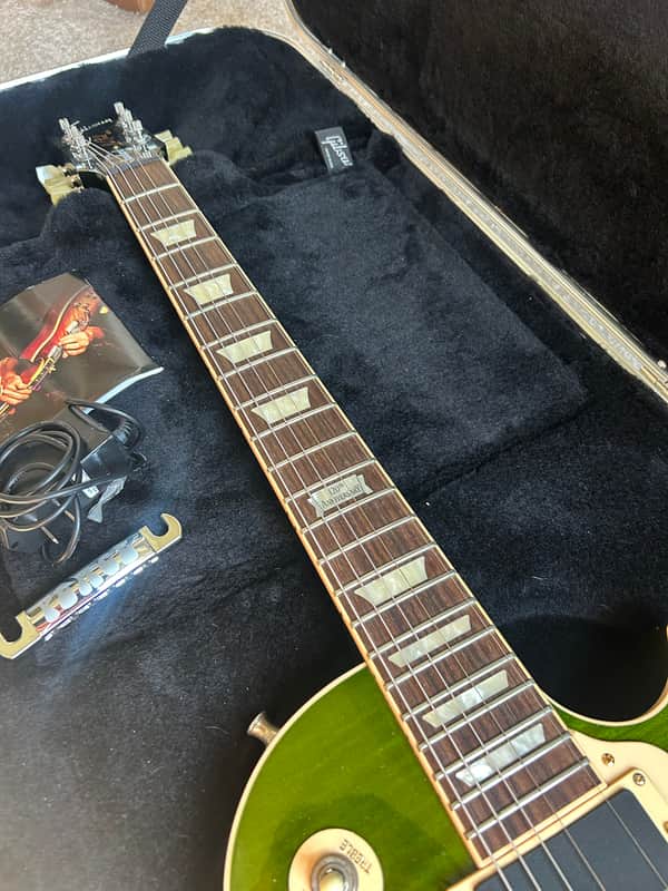 Gibson Les Paul Peace 2014 - Mellow Out Green with OHSC - Image 5
