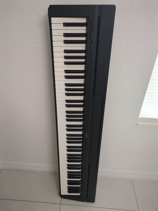 Yamaha P-45 Digital Piano 2015 - Present - Black image 1