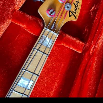 Fender Jazz Bass  1975 Fender Jazz Bass 1975 - Sunburst image 3