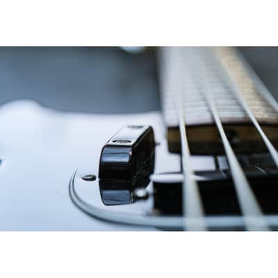 1980 Fender Musicmaster Bass black image 13