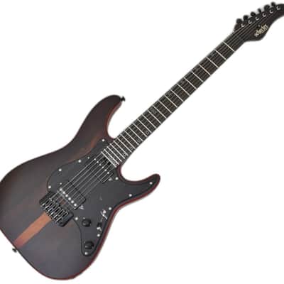 Schecter Sun Valley Super Shredder Exotic HT Ziricote guitar in Natural Satin image 1