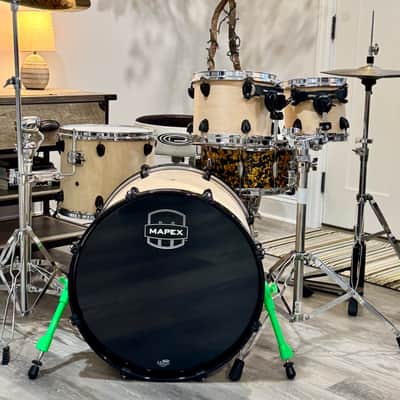 Mapex Custom Maple custom drums 20/13/10/8 2024 - Natural Maple image 3