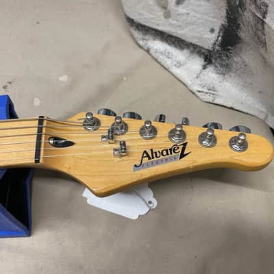 Alvarez AE-200 AE200 S-style HSS Guitar 1990s image 11