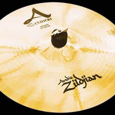 Zildjian A20513 15" A Custom Crash Brilliant Drum Set Cymbal image 1