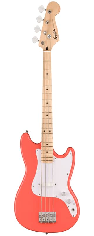 Fender Squier Sonic Bronco Bass - Tahitian Coral image 1