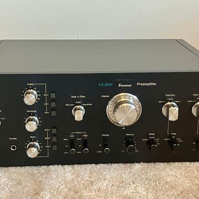 Sansui CA-2000 Preamplifier 120V US Version Completely Rebuilt Awesome image 1